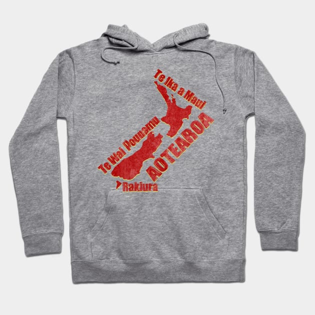 Aotearoa New Zealand Hoodie by mailboxdisco